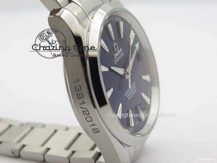 0428 Aqua Terra ‘PyeongChang 2018’ V6F Best Edition Blue Dial On SS Bracelet A UrbanChic 8251